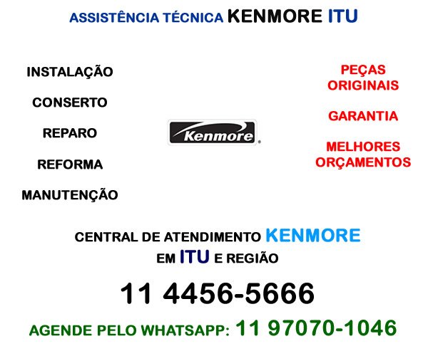 Assistência técnica Kenmore Itu