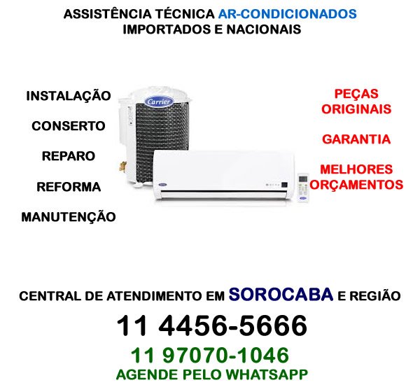 Assistência técnica ar-condicionado